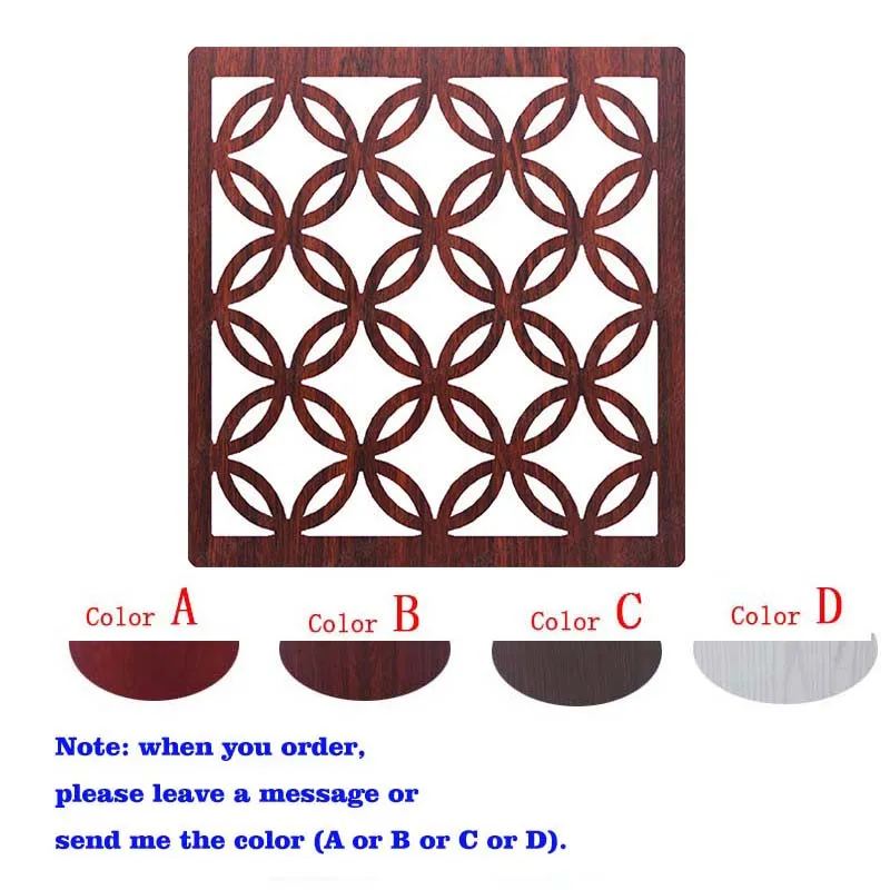 Китайская мода минималистичный вход от экрана занавес плитки настенные панели Висячие полые деревянные стены гостиной движение - Цвет: mode 02