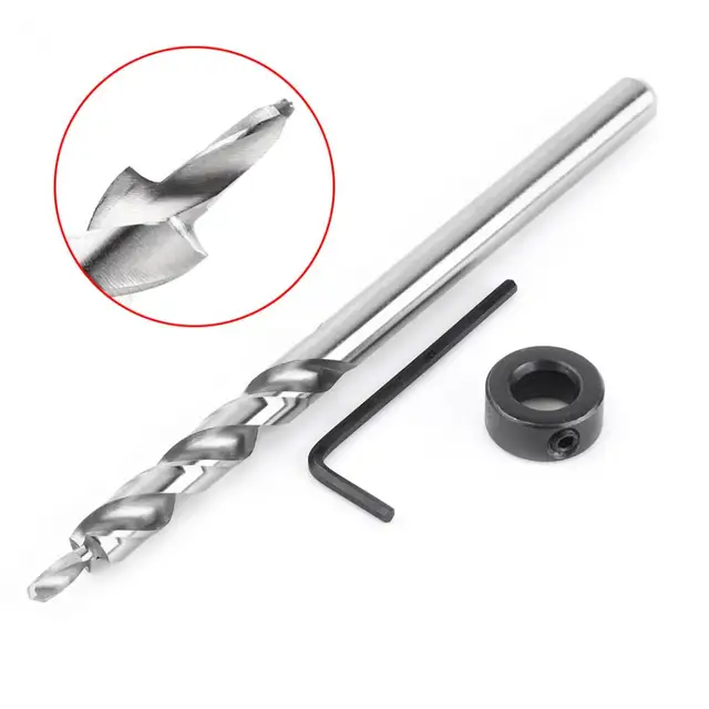 3/8" inch Spur Drill Bit Lip And Spur Point Drill Bit Round Shank with