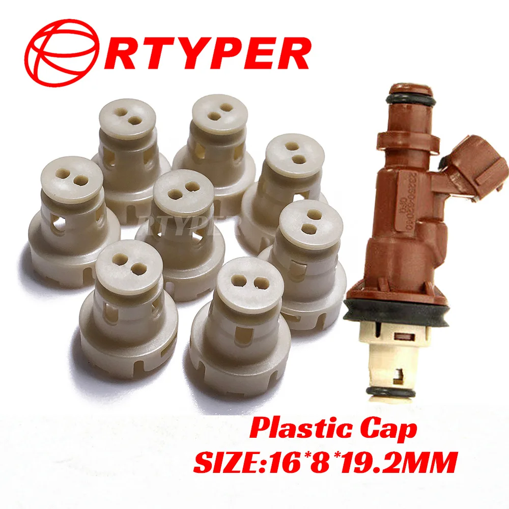 100 Pcs Fuel Injector 2325062040 Plastic Cap 31037 For Toyota