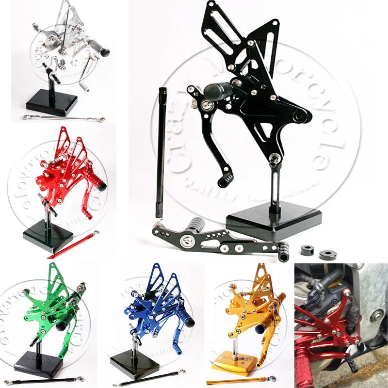 

For TRIUMPH STREET TRIPLE 2013-2016 2014 2015 Motorcycle Footrests Rearset Rear Set Adjustable Foot Pegs Footpeg
