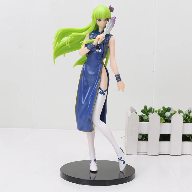 

Anime Code Geass Figure C.C. Doll Cheongsam version Action Figures Collection Model Toy Gift 21cm