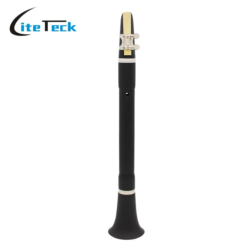 

LADE Mini Bb B Flat Clarinet Clarionet Woodwind Instrument with Cleaning Cloth Grease Reeds Carrying Bag for Beginners Practice