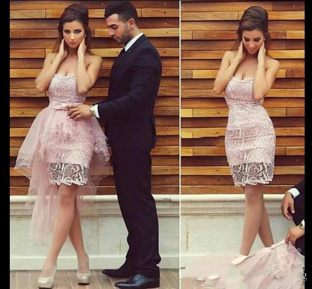 short prom dress with overskirt