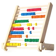 Neo Colorful 10-Row Bead Wooden Abacus Child Educationnal Calculate Math Learning Teaching Tool Gorgeous Toy for boys and girls