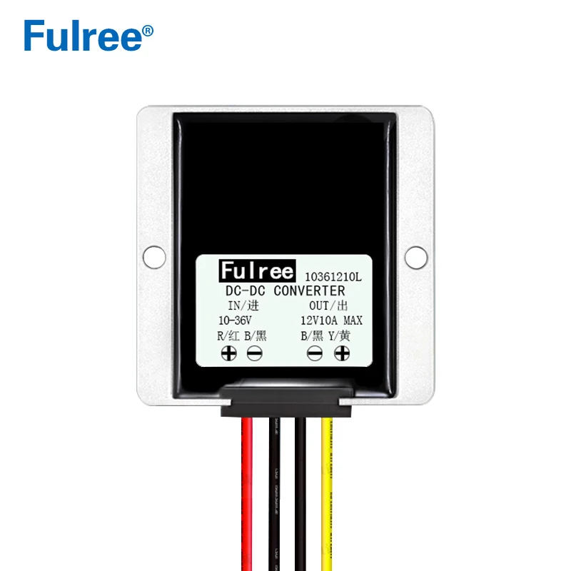 Waterproof 12V 10 36V to 12V 10A DC Car Voltage Regulator Stabilizer