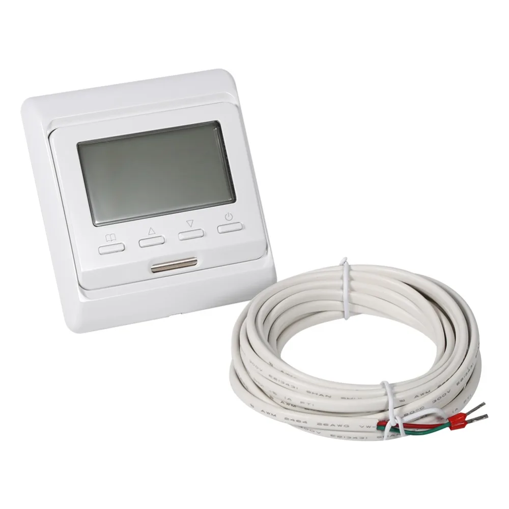 

AC 230V Digital LCD Display Weekly Electronic Programmable Floor Heating Thermostat Controller High Quality