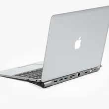 Все-в-1 адаптер USB Type C usb C к HDMI VGA конвертер usb-хаб с SD/устройство для считывания с tf-карт PD зарядки RJ45 адаптер для MacBook