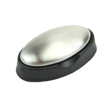 Кухня Бар Нержавеющая сталь ручной устранение запахов для удаления запаха мыло 88x46x19mm