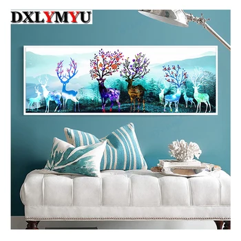

Special Shaped 5D Diamond Embroidery Animal Deer Full DIY Diamond Painting Cross Stitch 3D Diamond Mosaic Bead Picture Decor