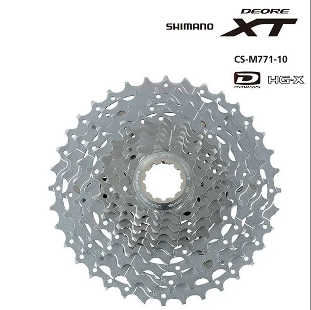 Кассеты shimano DEORE XT CS-M771 кассеты M771 10S MTB для велосипеда | Спорт и развлечения