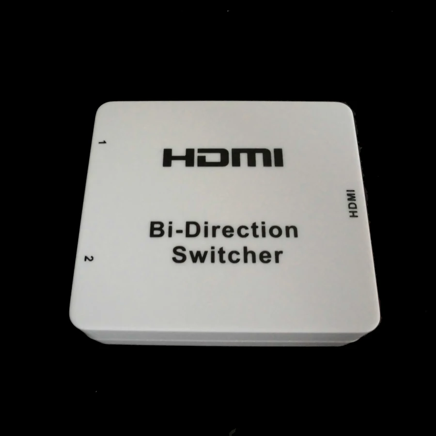 2 Port Bi-direction HDMI Switcher Splitter 1x2 HDMI Video/Audio To HDMI Adapter Connector for PS3 DVD HDTV Monitor Projector