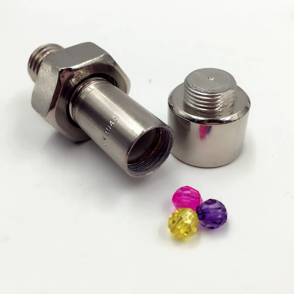 

1PC Creative Screw Stash Secret Container Money Bolt Safe Box Hidden Jewelry Nut Pill Case Health Care Organizer Accessories