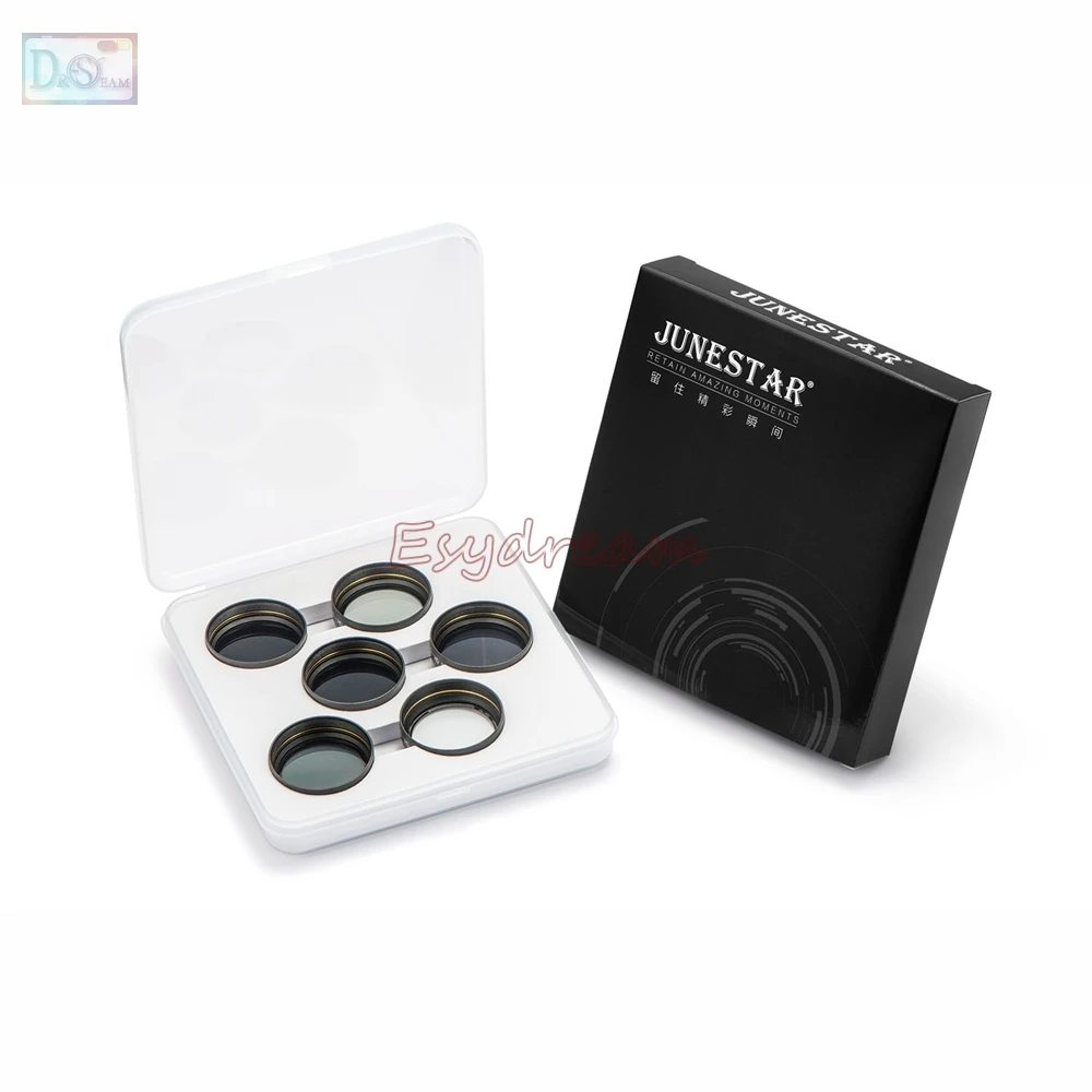 

Neutral Density ND2 + ND4 + ND8 + CPL + UV + Star Cross 6 Line Point Lens Filter Kit for DJI Phantom 4 Pro Advanced Accessories