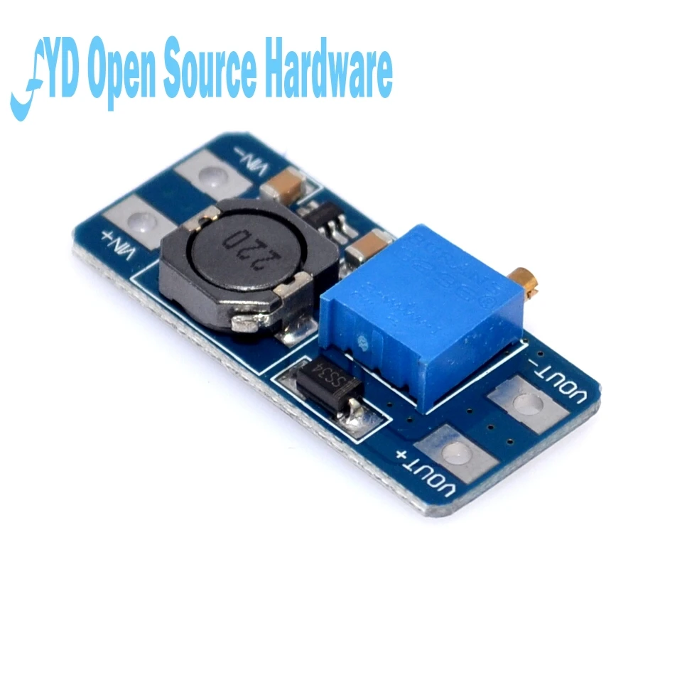 

5pcs DC-DC Boost Module 2a Boost Board Wide Voltage Input 2 / 24V L 5/9/12 / 28V Adjustable 2577