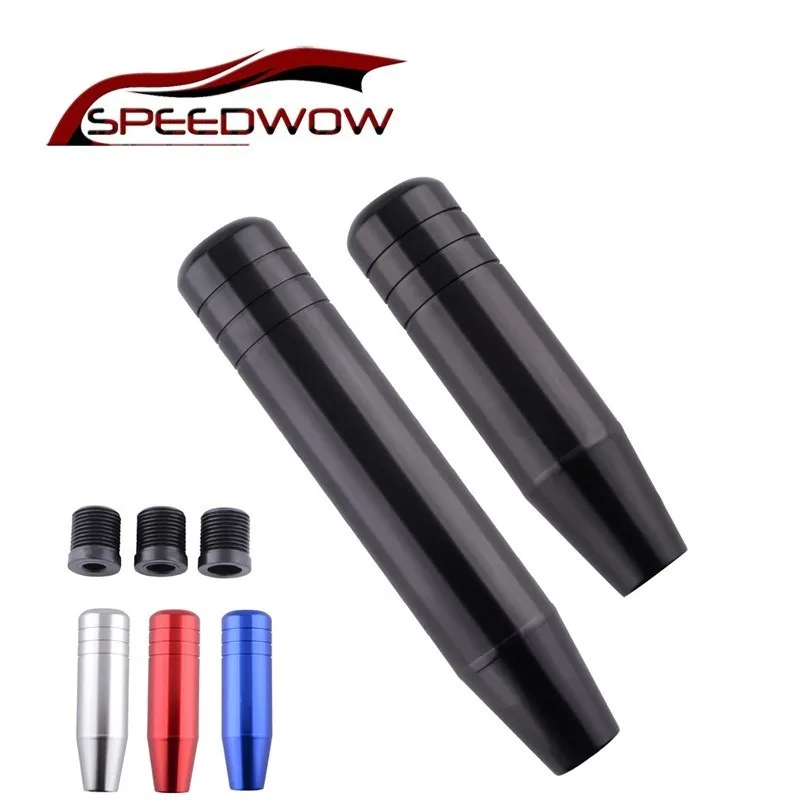 

SPEEDWOW Universal Racing Aluminum Gear Shift Knob Manual Transmission car shift Lever Knob Stick Head Modified Parts 13/18cm