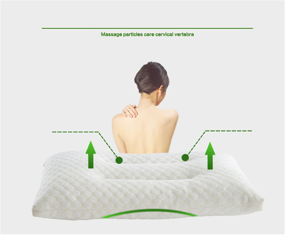 Liv-Esthete,,, натуральный латекс, подушка для здоровья, защита шеи, позвонки, мягкая подушка для сна, для бокового сна, 1 шт