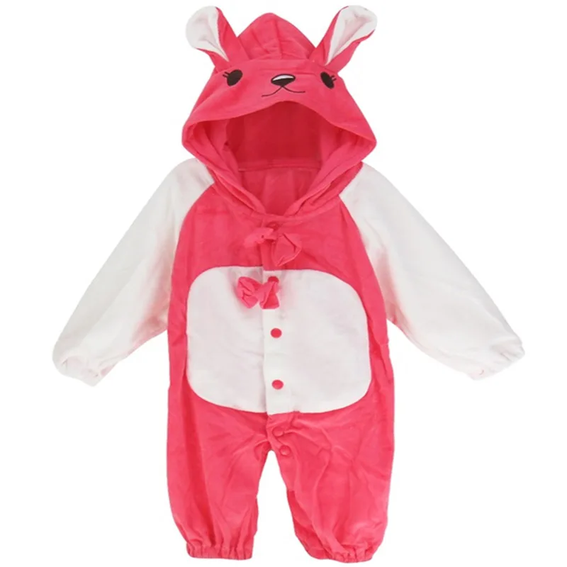 Baby Girls Clothes Bunny Romper Outfit Cotton Long Sleeve Infant