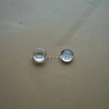 Светодиодный стеклянный объектив диаметром 6 мм 8 мм 10 мм 11,6 мм 11,8 мм 12 мм оптическая плоско-выпуклая линза, мощный светодиодный объектив