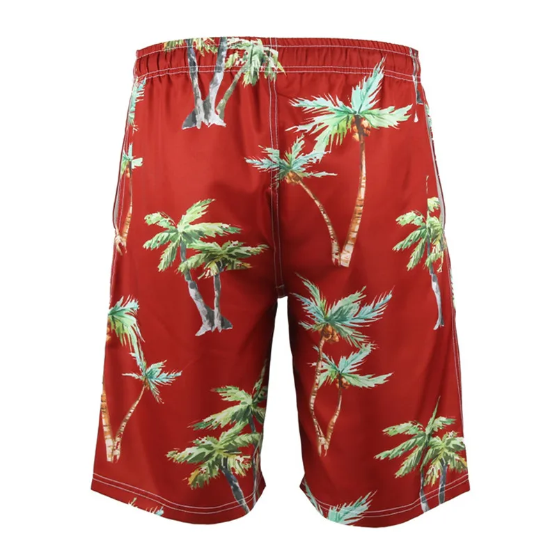 Lightweight Mens Beach Shorts Surf Swim Trunks Board Shorts With Mesh Lining Boy