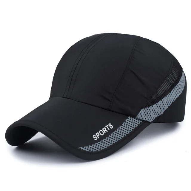 

2019 Fashion Summer Cap Mens Baseball Cap Women Sun Cap Breathable Quick Drying Dad Hat Sport Snapback Cap
