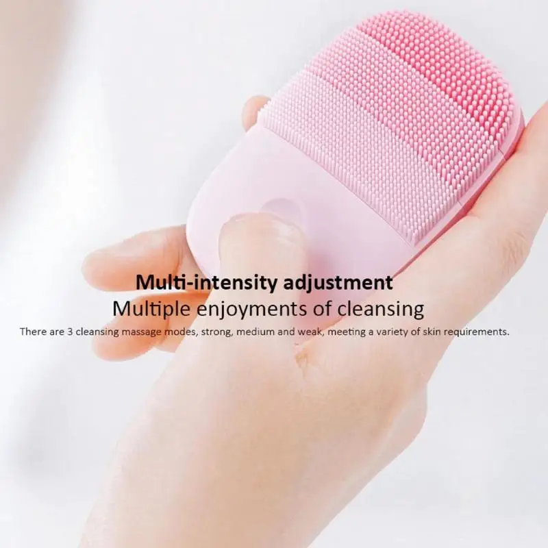 Xiaomi Youpin inFace sonic Щетка для очищения лица IPX7 силиконовые устройства для очищения лица массажер Ультра звуковой Скруббер кожи