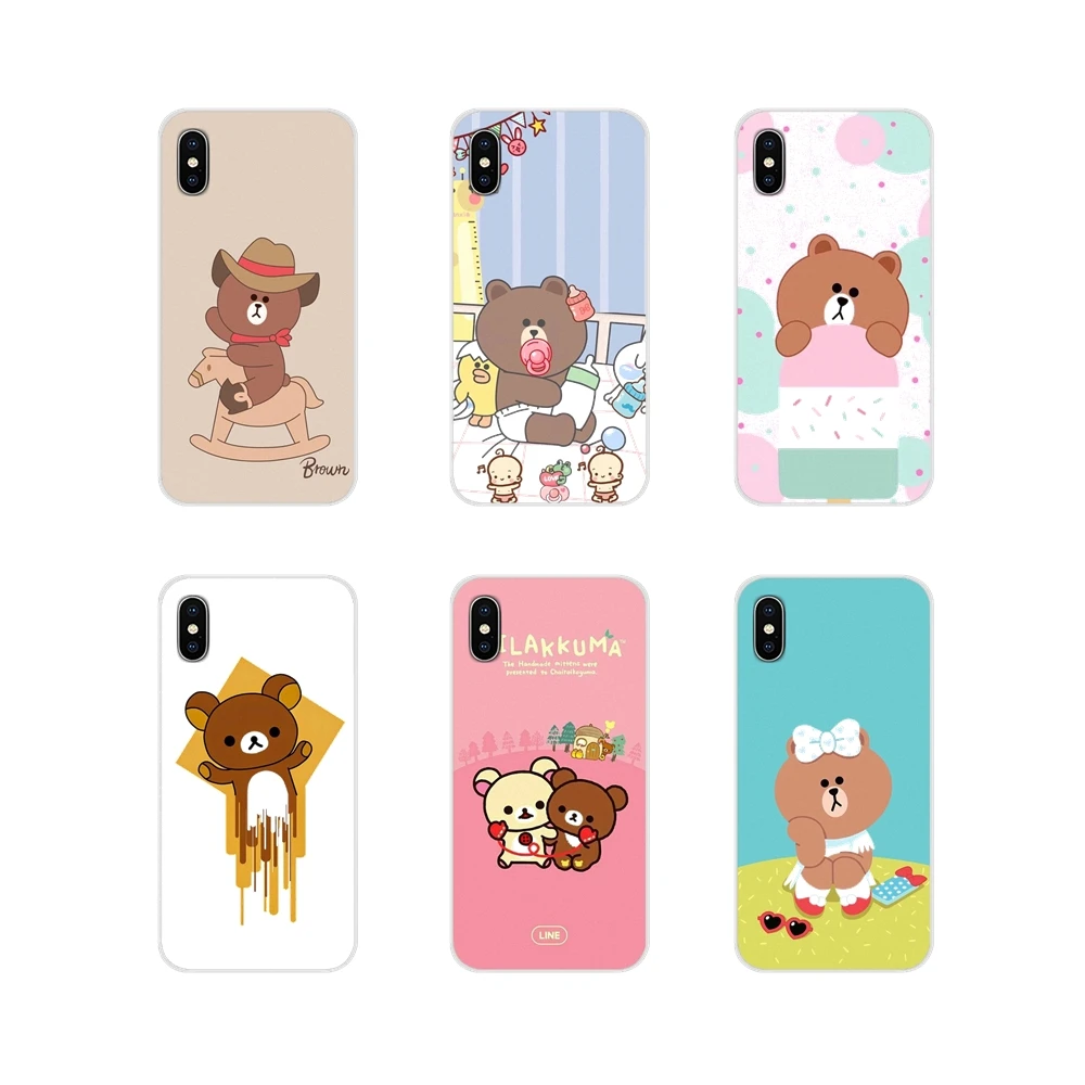Аксессуары чехлы для телефонов милый медведь Rilakkuma Oneplus 3T 5T 6T Nokia 2 3 5 6 8 9 230 3310 1 7 Plus