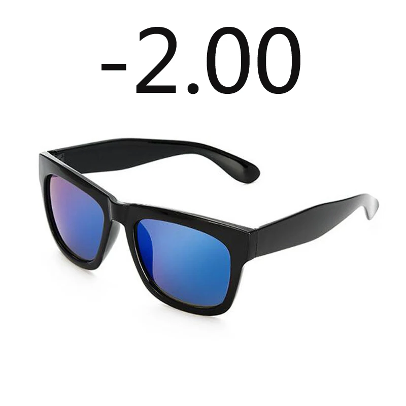 По рецепту-1,0-1,5-2,0 Fashion готовой близорукость очки Для мужчин Для женщин близоруким оптика очки - Цвет линз: Myopia 200