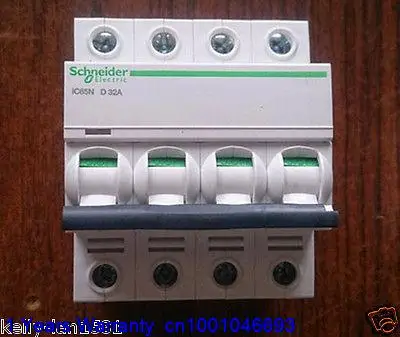 

DHL/EUB 5pcs NEW Original for Schneider IC65N 4P D32A Breaker 15-18