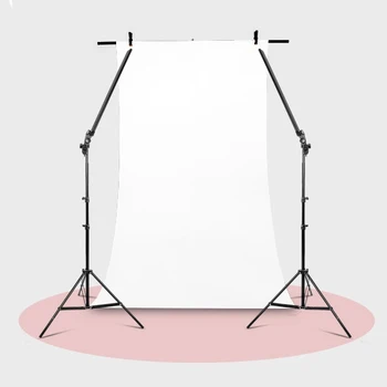

photograph Lighting Dimmer Switch 2LED Strips 2 Light Stands 1Kit Background Stand Kit with Clamps For Photo Studio Camera Photo