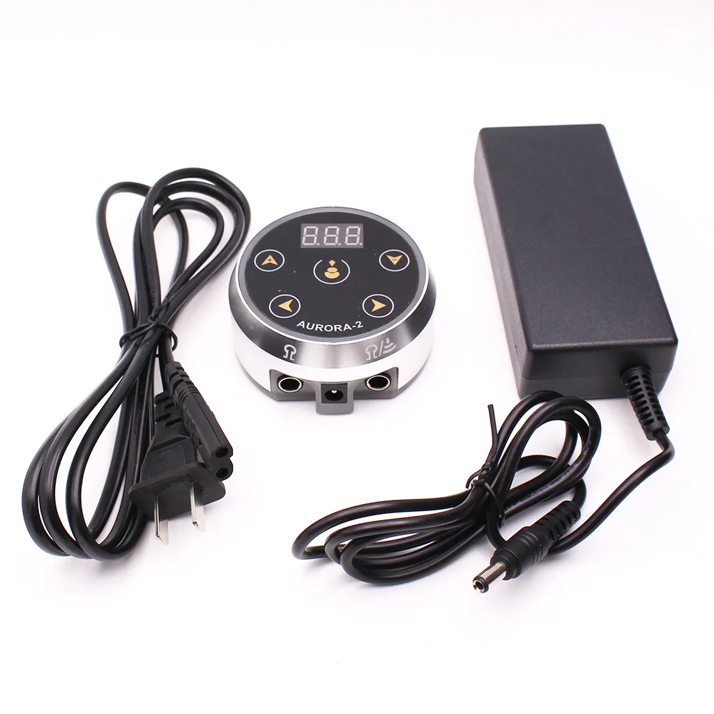 

Professional Colorful LED Digital Tattoo Power Supply Tattoo Machine Accessories