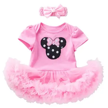 

Fantasy 1st Birthday Baby Girl Clothing Set Infant Baby Girl 2pcs Outfits For Toddler Girls Party Tutu Ball Gown Clothing