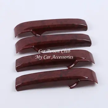 

For Toyota Land Cruiser 200 V8 2016 2017 2018 Interior Door Handle Bowl Cover ABS Chrome Moulding Frame Car-Styling Accessories