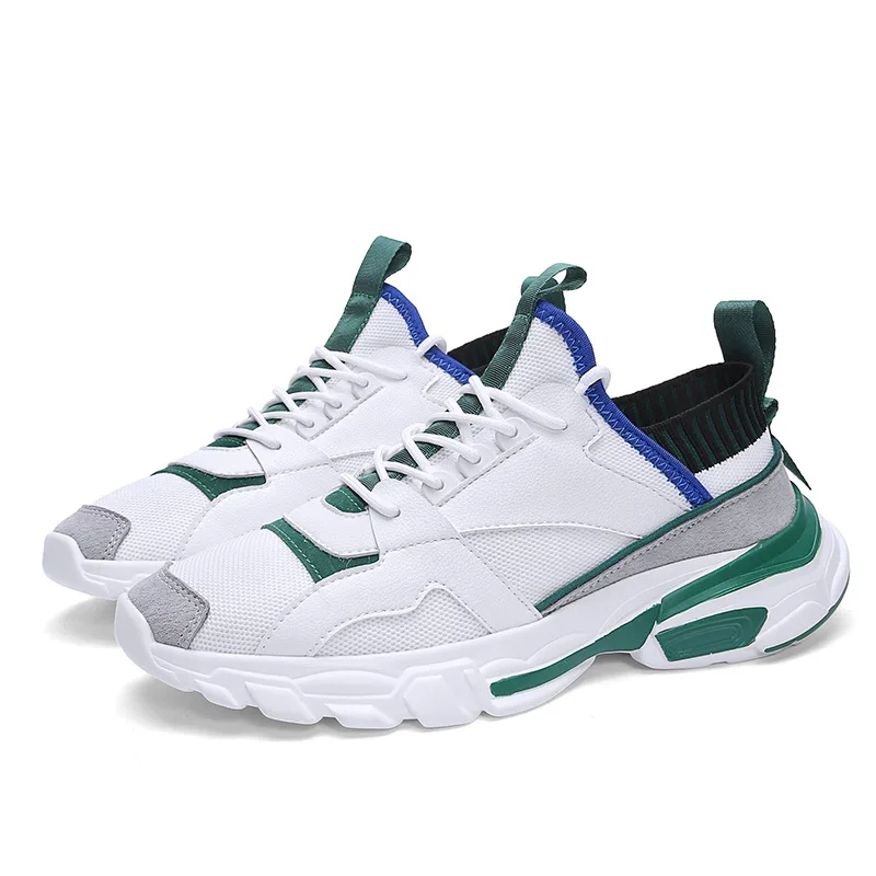 

2019 Men Running Shoes The New Listing Anti-Slip Comfortably Fashion Men Sneakers Jogging Summer Breathable Men Sport Shoes39-44