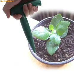 Пластик ямкоделатель копания отверстий Инструмент Сад бонсай цветок посадки прополка рассады