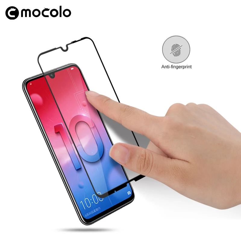 Защитная пленка Mocolo для экрана Honor 10 Lite полностью склеенное закаленное стекло Huawei