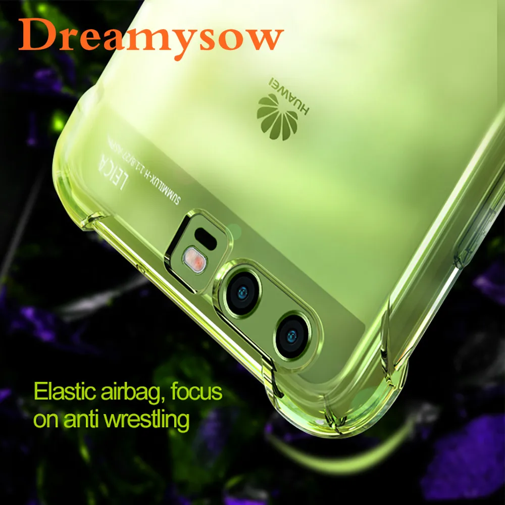 

Shockproof Clear Airbag Soft TPU Case For Huawei Mate 10 20 Lite Pro P20 P10 Lite P9 Plus For Honor 10 8C Nova 3 3i 2S Y9 2019