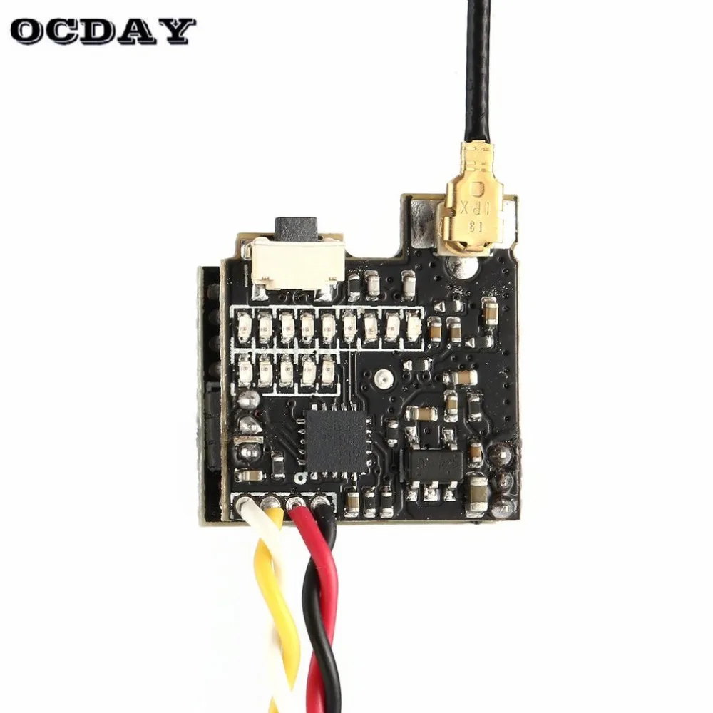 LST-S2+ AIO 800TVL CMOS Мини FPV камера RC Дрон игрушка часть аксессуары с OSD 5,8G 40CH 25mW штыревая антенна для RC гоночный Дрон