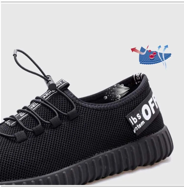 2018-New- men- Fashion- Safety- Shoes- Breathable- flying- woven- Anti-smashing- steel- toe- caps- Anti-piercing -Deodorant- mens- work- Shoes (3)