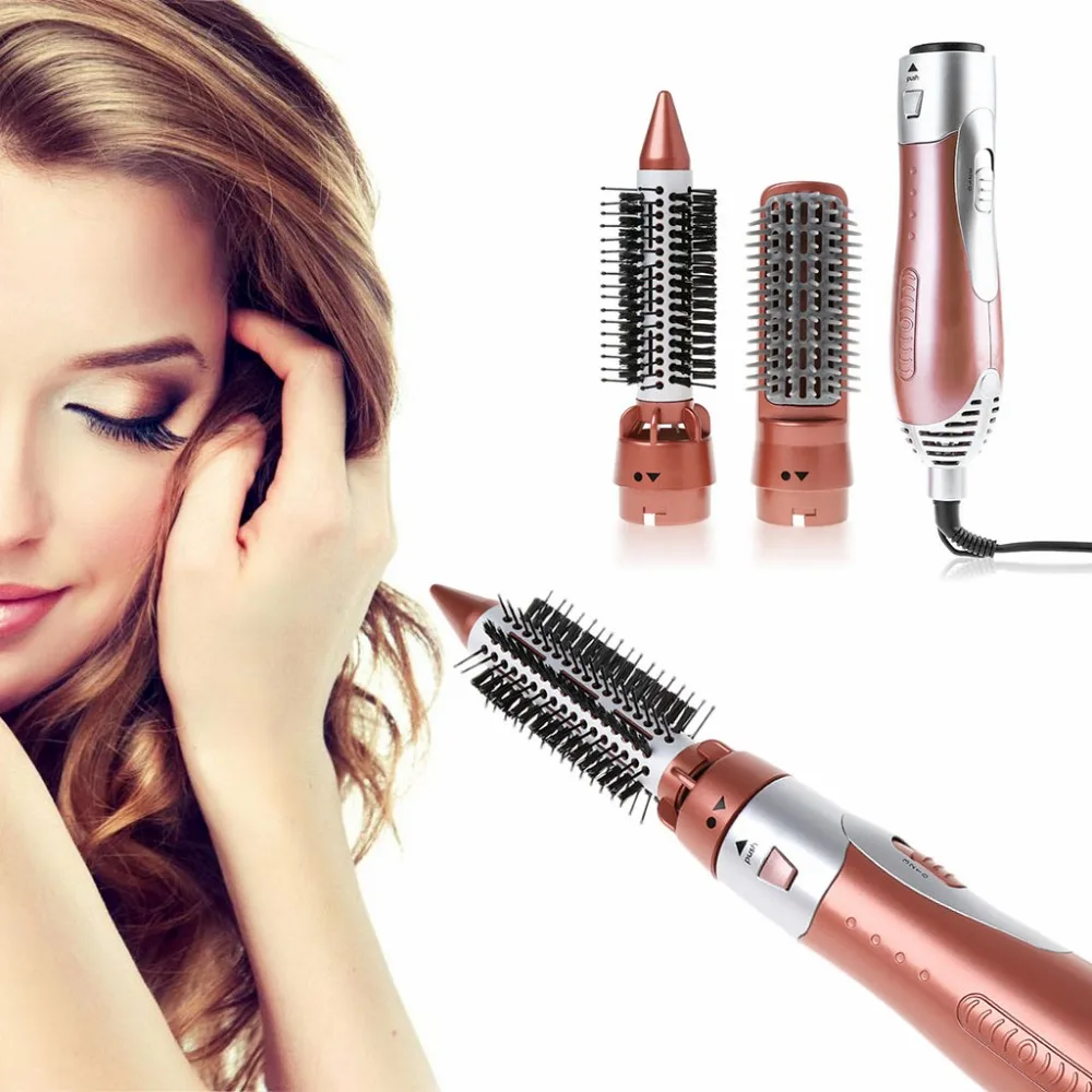 

2 in 1 Styling Tool Hair Dryer Curler Comb Salon Blower Multifunctional Set
