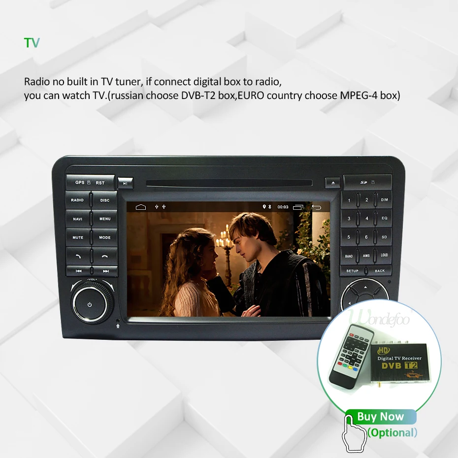 Clearance Android 9.0 4G 64G CAR DVD PLAYER For Mercedes Benz CLASS  GL500 W164 X164 ML350 ML300 ML320 ML280 GL350 GL450 radio navigation 31