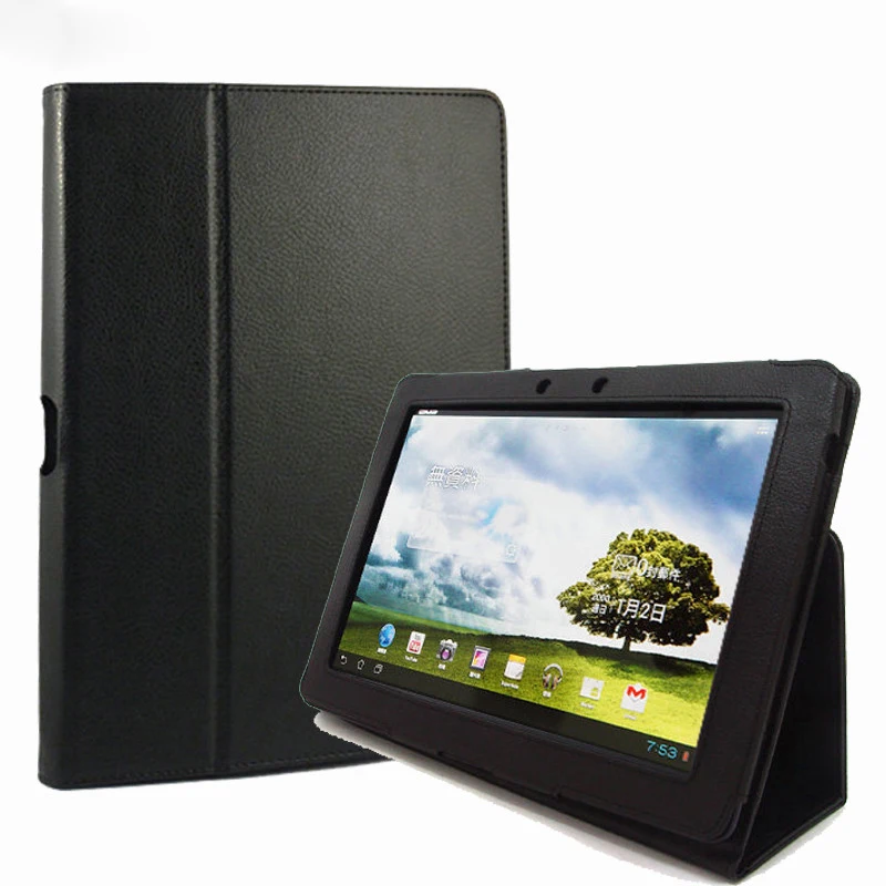 

KiKiss Tablet Cover Case For ASUS Transformer Pad TF300TG/TF103CG/TF300TL 10.1 inch Flip Folded PU Leather Case