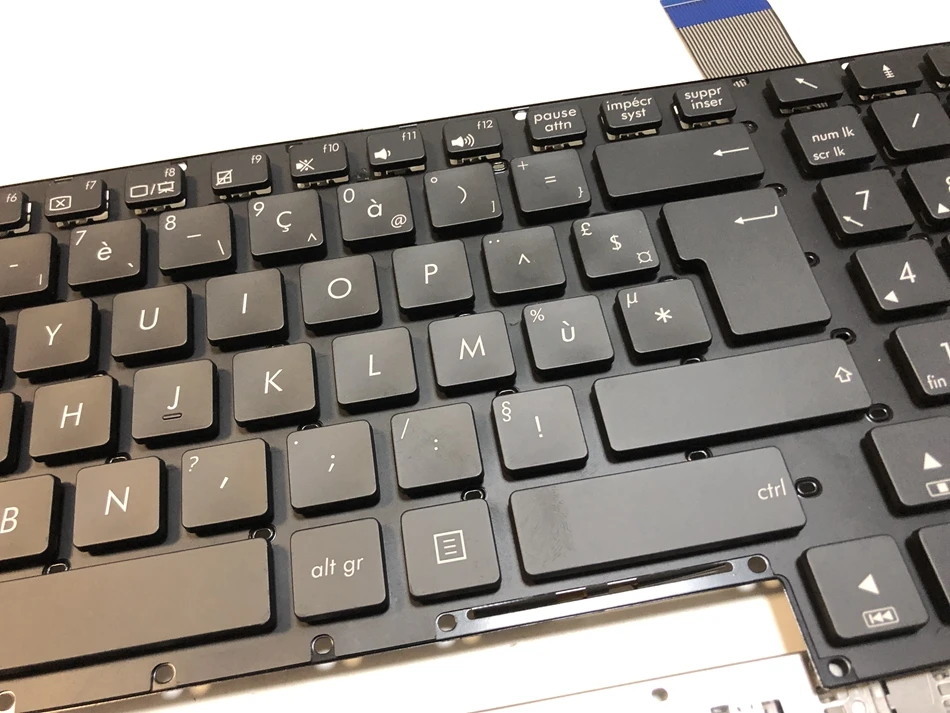 Французская клавиатура для ноутбука Asus G750 G750JH G750JM G750JS G750JW G750JX G750JZ Серия FR Azerty Раскладка