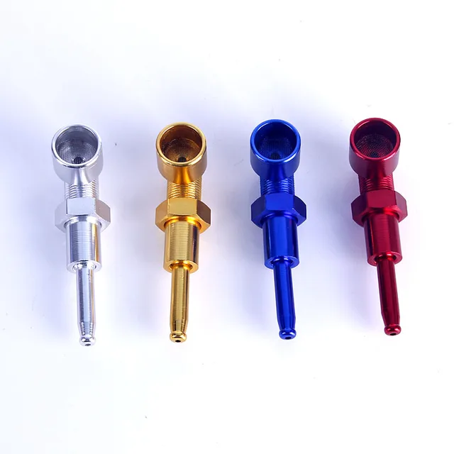 Screws Metal Pipe Weed Tobacco pipe Smoking Pipes Gift Mill Smoke