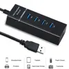 DOBE 4 порта 3,0 концентратор расширитель USB 3,0 концентратор Высокоскоростной Мульти USB порты s разветвитель для PS4 PS4 Pro PS4 Slim Xbox ONE Xbox One S PC ► Фото 1/6
