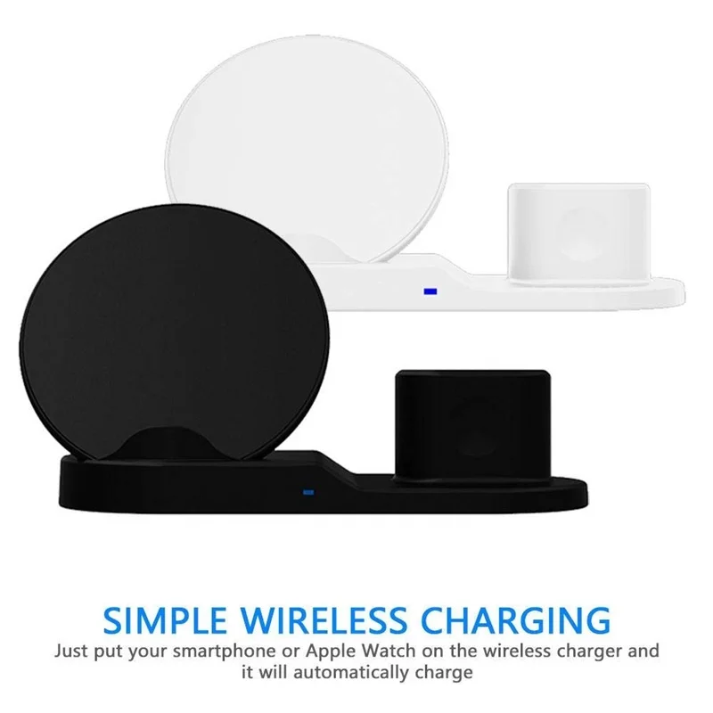 Cheap Tongdaytech 10W Qi Wireless Charger For Iphone X XS XR 8 8P 11 Pro Max Fast Quick Charger For Apple Watch Airpods Pro 5 4 3 2 1