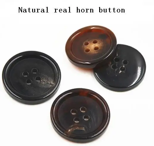 

2018Hot Sale Rushed None Dyed Decorative Buttons Scrapbooking 12pcs Suit Button, Color Size Inform By Message,real Horn Button