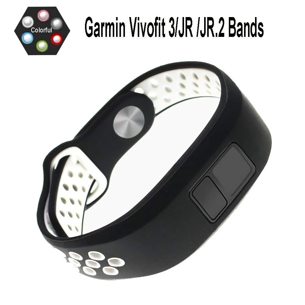 Мягкий силиконовый сменный ремешок для часов для Garmin Vivofit 3 Vivofit JR/JR2 Смарт-часы трекер физической активности