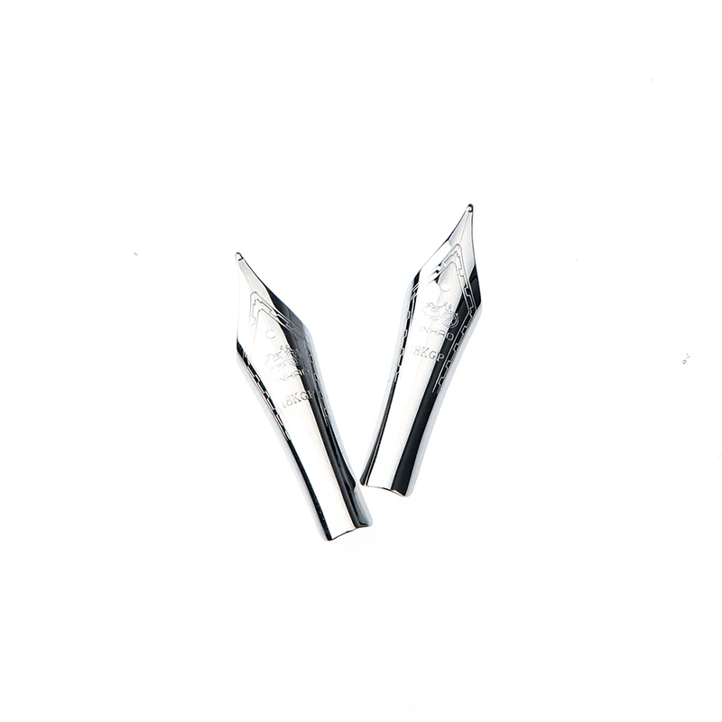 1 шт. Diy 750 159 Металл Серебро 0,5 мм Стандартный перьевая ручка сменный наконечник для Jinhao