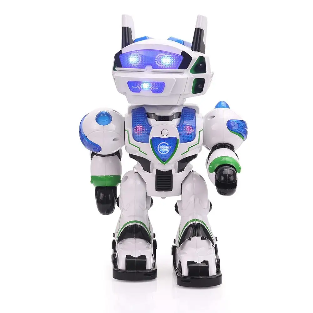 

Mini Rechargeable RC Dancing Robot Music LED Smart Voice DIY Gesture Kids Toy Remote Control Toy for Kids