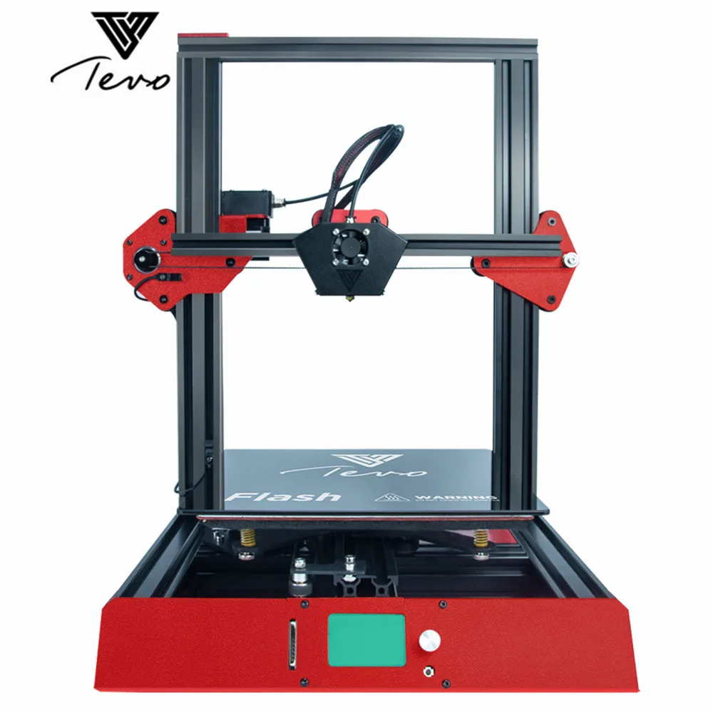 2018 Tevo Flash Стандартный DIY наборы 50% Prebuild 3d принтеры с TMC 2100 двойной Z оси BL Touch |